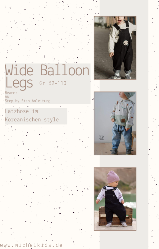 Wide Balloon Legs gr.62-110